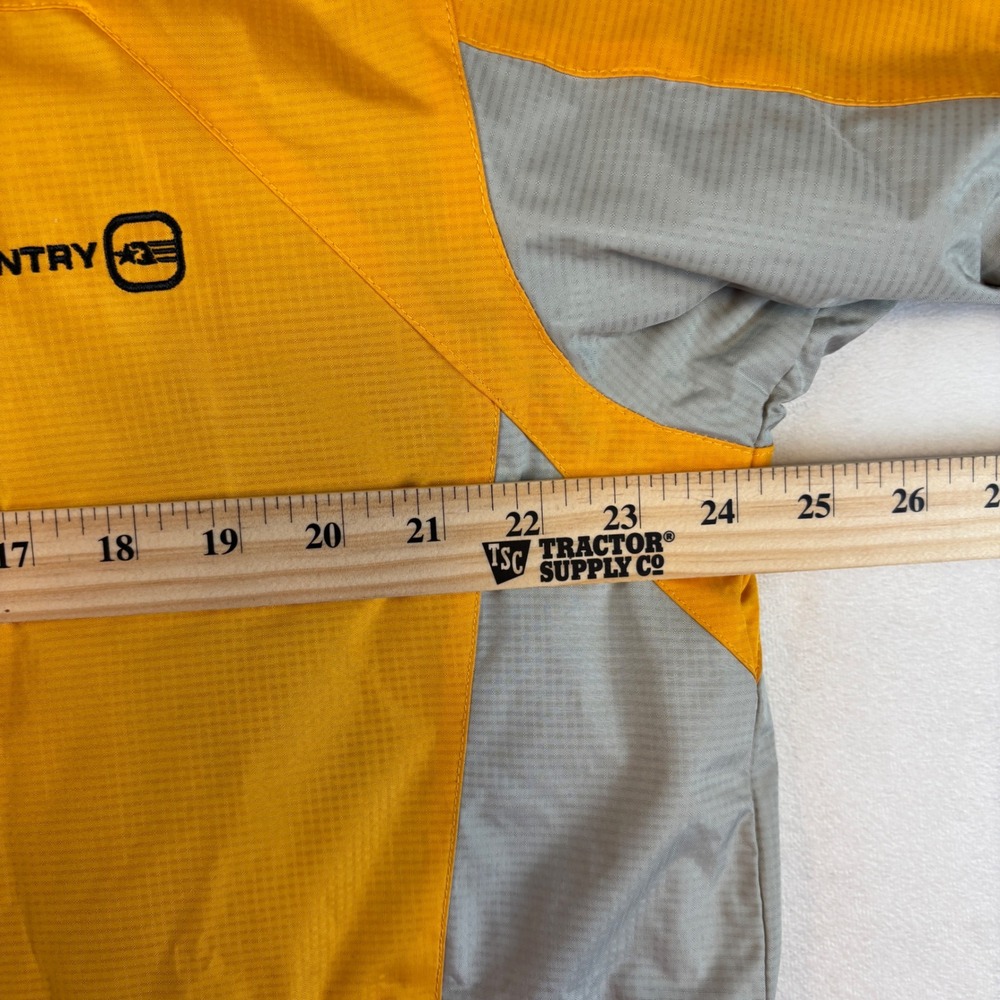 Free Country Xtreme Mens Small Yellow Black Ski Snowboard Jacket Water Resistant - Picture 6 of 13